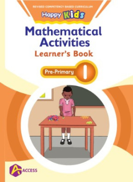 Access Happy Kids Mathematics Activities PP1