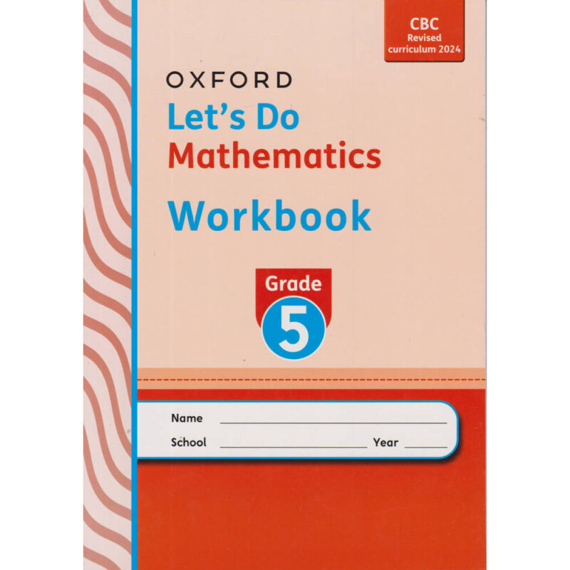 Lets Do Mathematics Workbook Grade 5