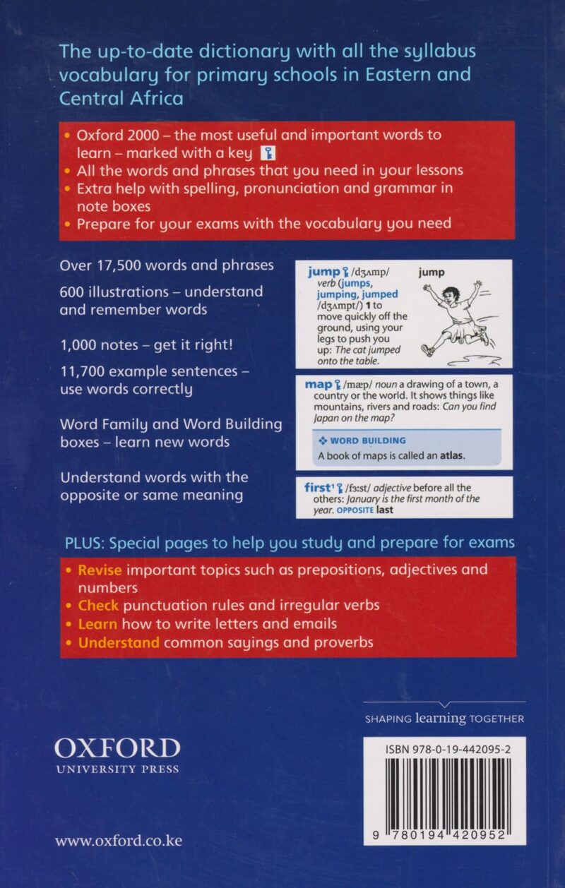 Oxford Primary Dictionary for East Africa (OPDEA) - Image 2