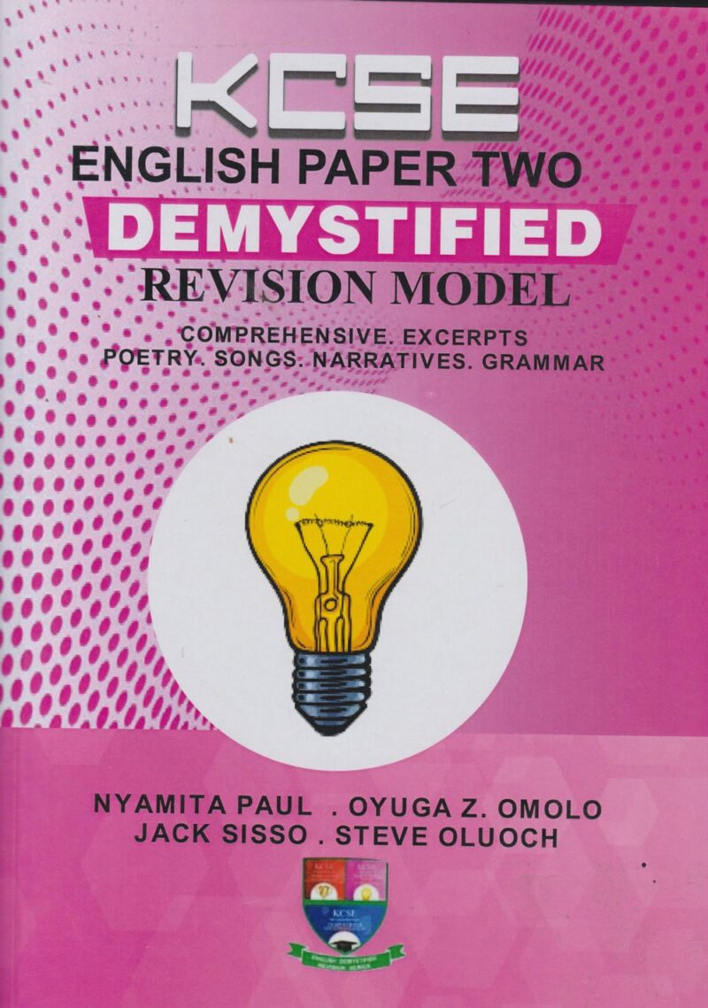 kcse demystified english paper 2