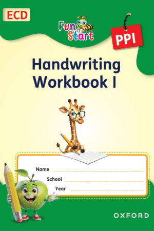 fun start handwriting workbook 1 for pp1